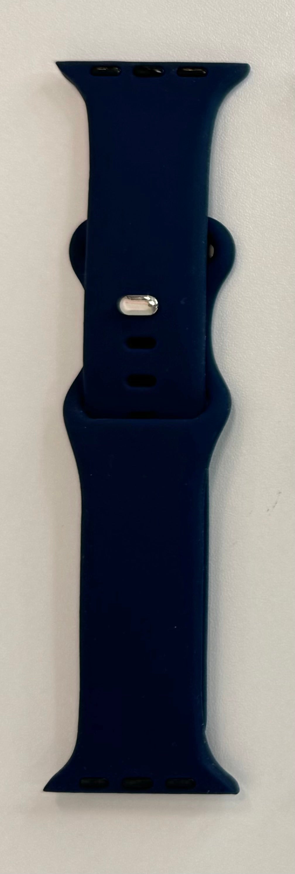 Silicone Engraved Apple Watch Bands - Multiple Designs/Colors