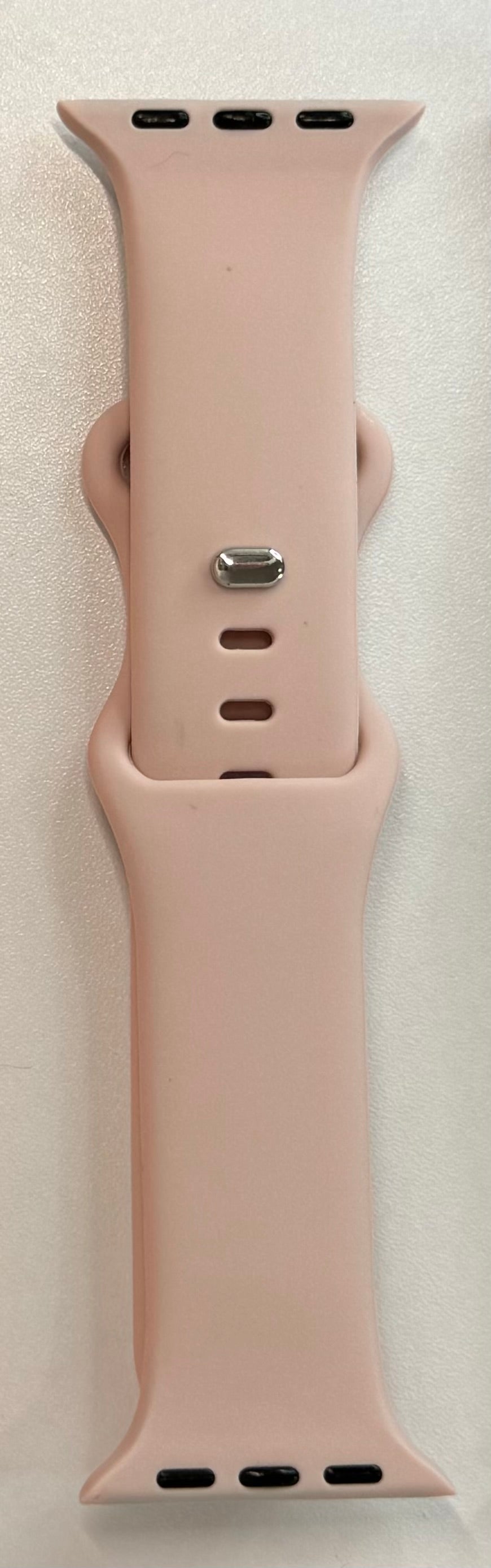 Silicone Engraved Apple Watch Bands - Multiple Designs/Colors