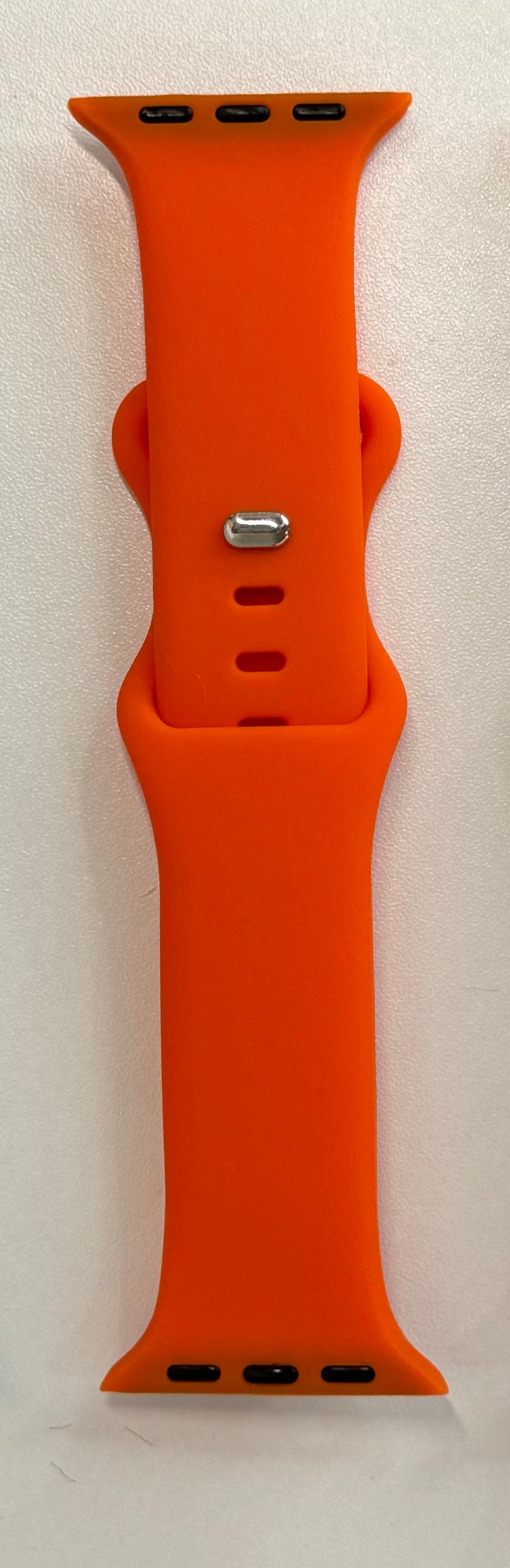 Silicone Engraved Apple Watch Bands - Multiple Designs/Colors