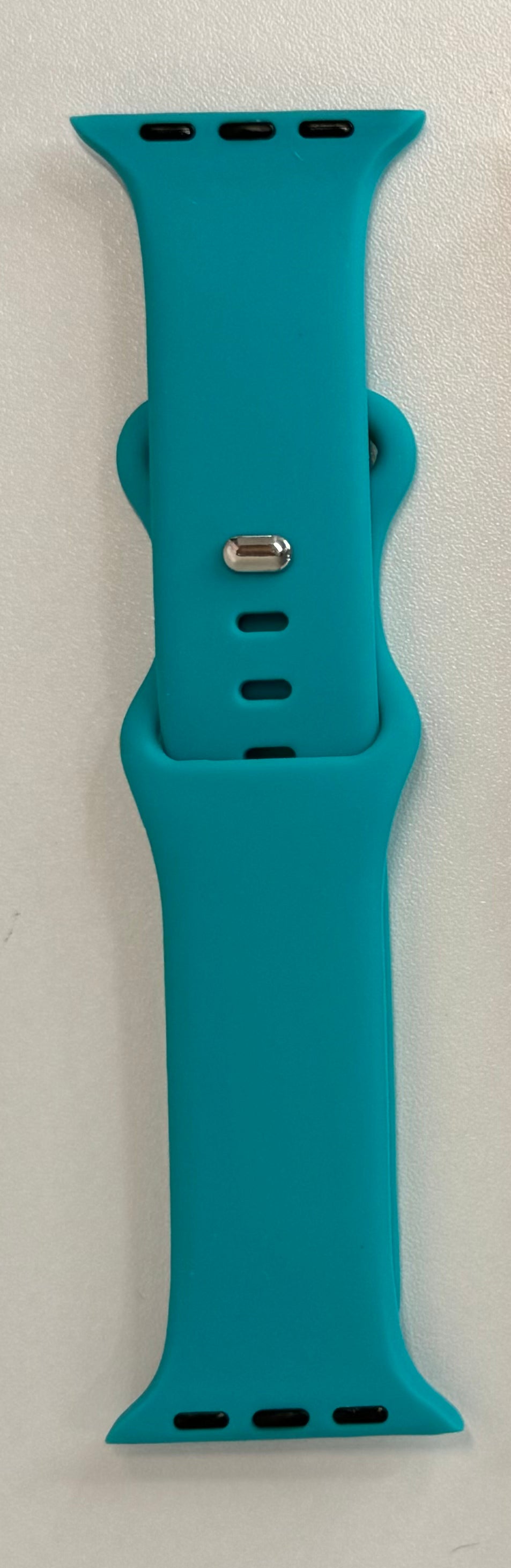 Silicone Engraved Apple Watch Bands - Multiple Designs/Colors