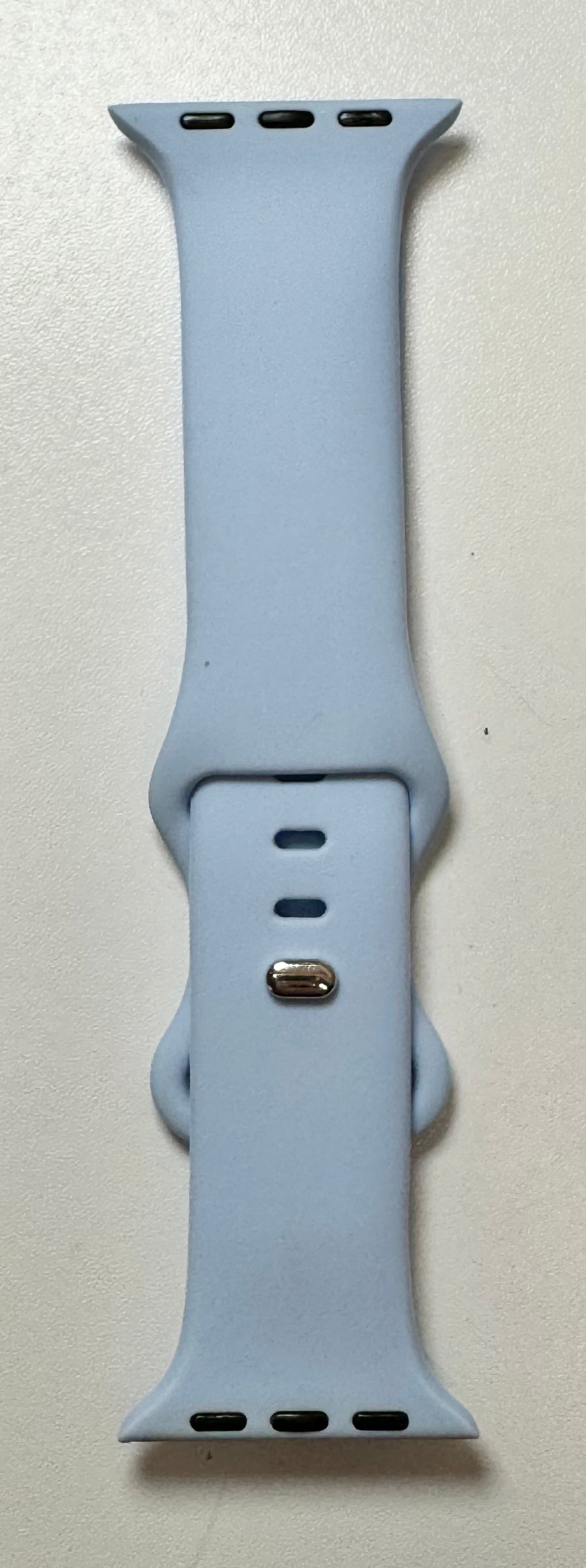 Silicone Engraved Apple Watch Bands - Multiple Designs/Colors