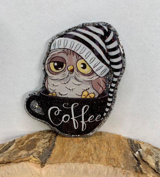 Night Owl Badge Topper (Acrylic Only!)
