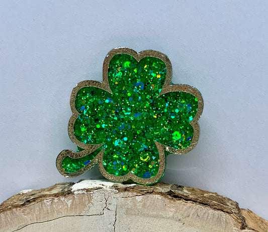 4 Leaf Clover Badge Topper (Acrylic Only!)