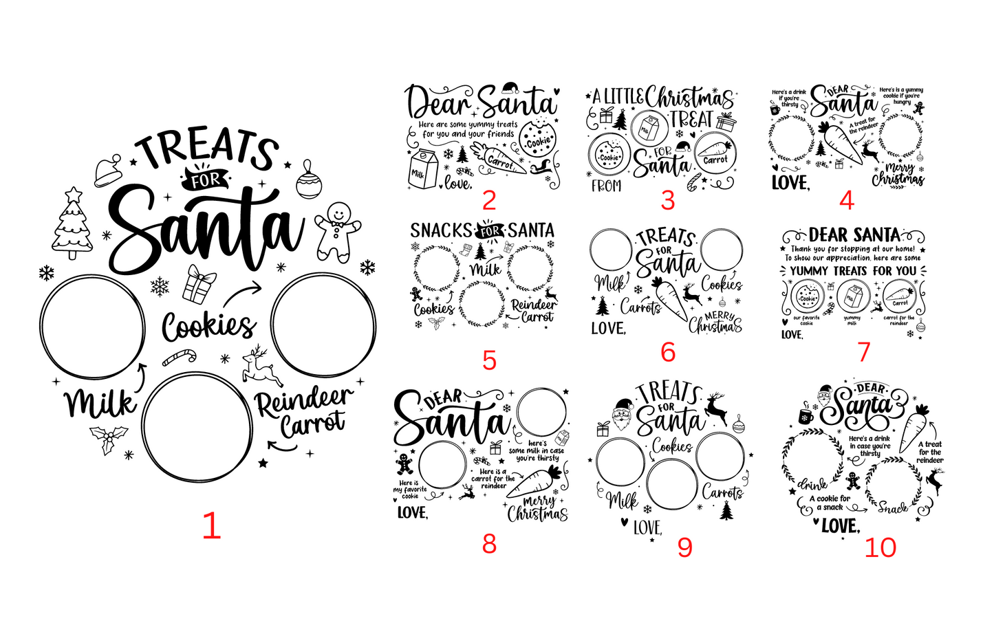 Santa Tray