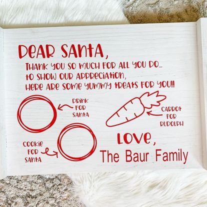 Santa Tray