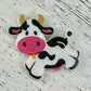 Cute Cow Badge Topper