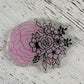 Brain w/ Flowers Badge Topper