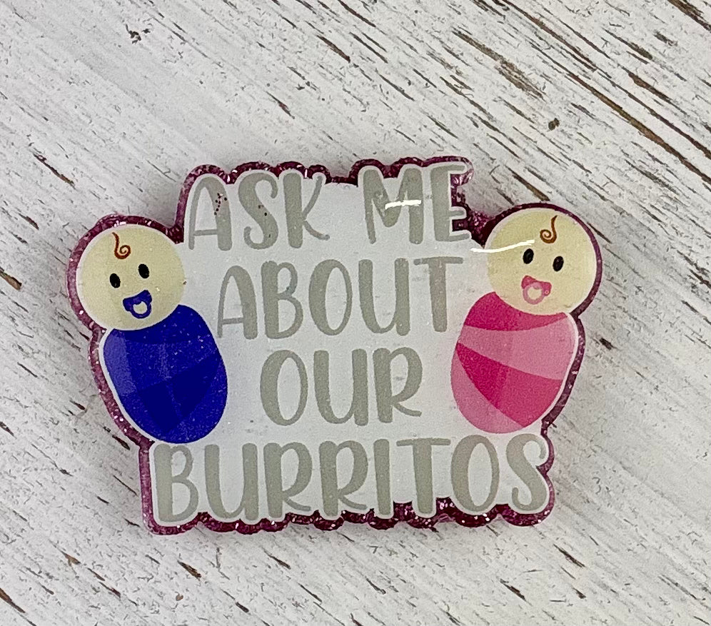 Burrito Babies Badge Topper