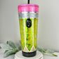 Teacher Pencil Snow Globe Tumbler