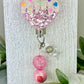 Strawberry Drip Heart Badge Topper
