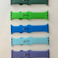 Silicone Engraved Apple Watch Bands - Multiple Designs/Colors