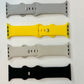 Silicone Engraved Apple Watch Bands - Multiple Designs/Colors
