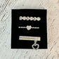 Silver Stackable Watch Band Charms - 6
