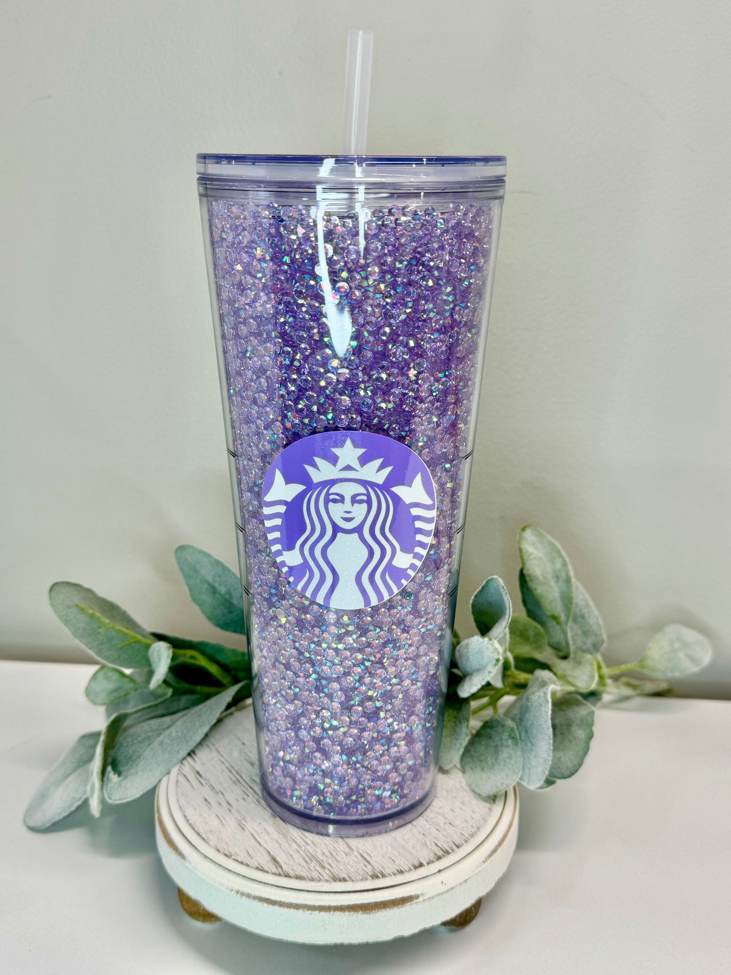 Starbucks Rhinestone Filled Tumbler (Multiple Colors)