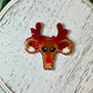 Rudolph Uterus Badge Topper (Acrylic Only!)