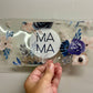 Mama Purple/Blue Flowers - 111