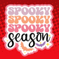 Spooky Season Badge Topper (Acrylic Only!)