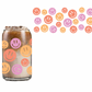 Pink and Orange Solid Smileys - 94