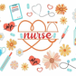 Nurse Heart Stethoscope - 16