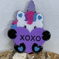 Unicorn XOXO Badge Topper (Acrylic Only!)