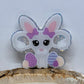 Bunny Uterus Badge Topper (Acrylic Only!)