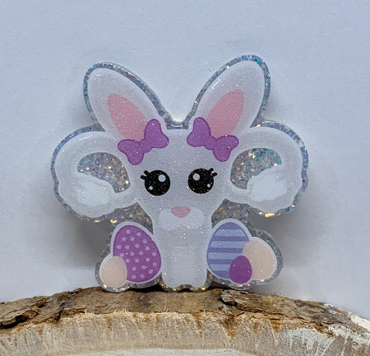 Bunny Uterus Badge Topper (Acrylic Only!)