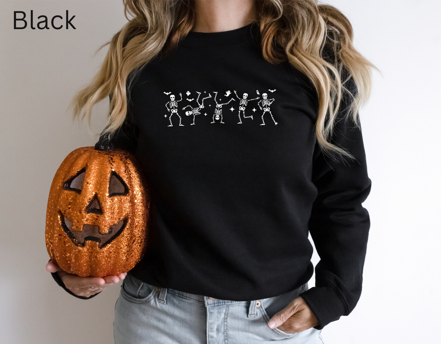 Dancing Skeletons Sweatshirt (Multiple color options)