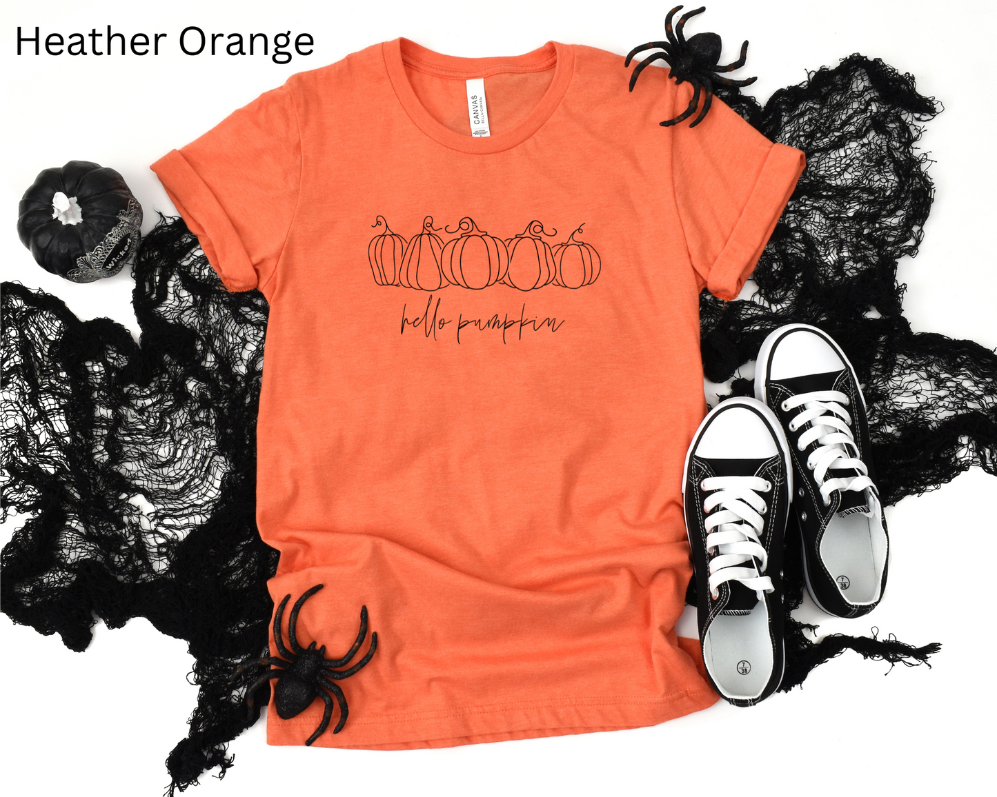 Hello Pumpkin Tshirt (Multiple Color Options)