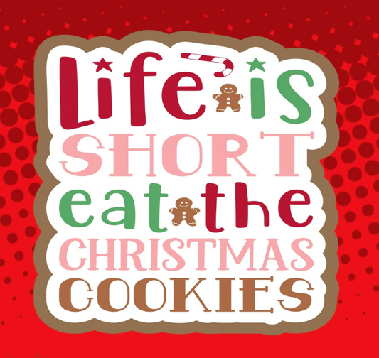 Eat The Cookies Badge Topper (Acrylic Only!)